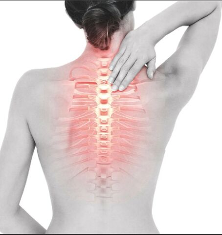 Osteocondrosis de la región torácica