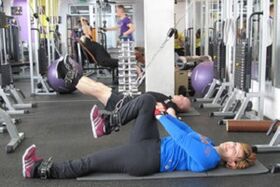 Fisioterapia para la artrosis de rodilla.